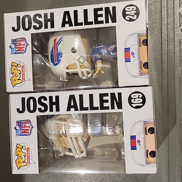 New in Boxes: 2 Josh Allen Funko Pop! - Picture 4 of 8